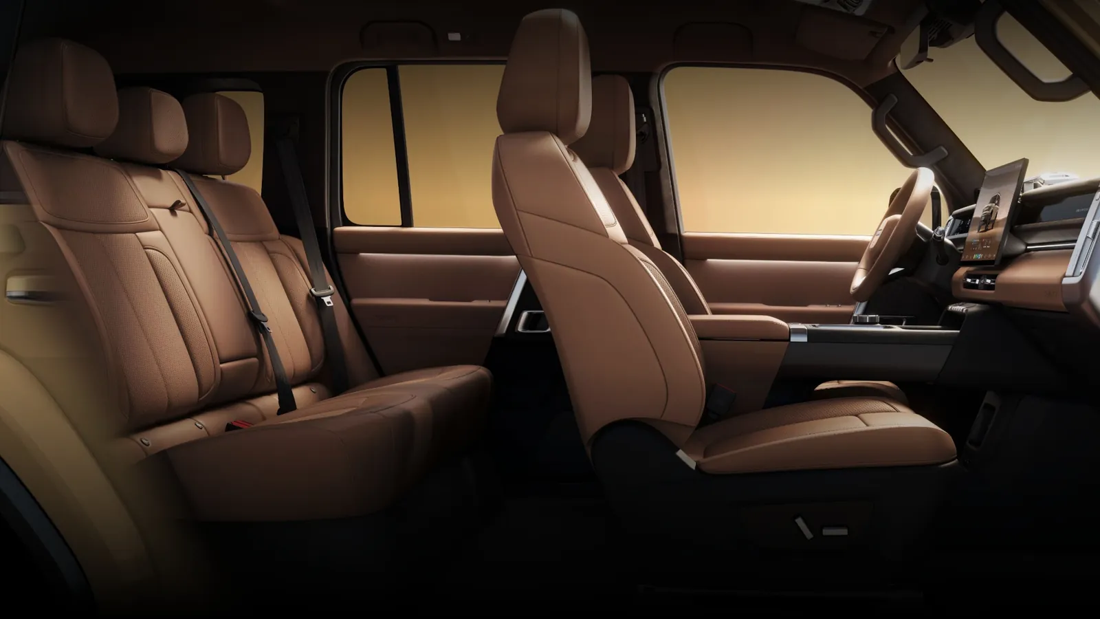 Interior del iCAUR V27 diseñado para acompañar cada viaje